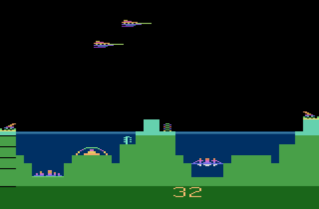 Atlantis II screenshot 3 for Atari 2600